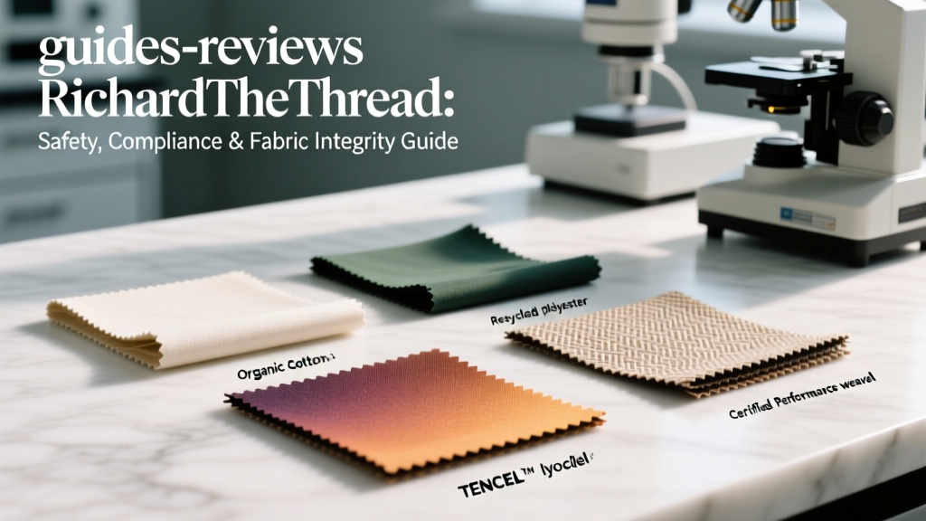 RichardTheThread: Safety, Compliance & Fabric Integrity Guide