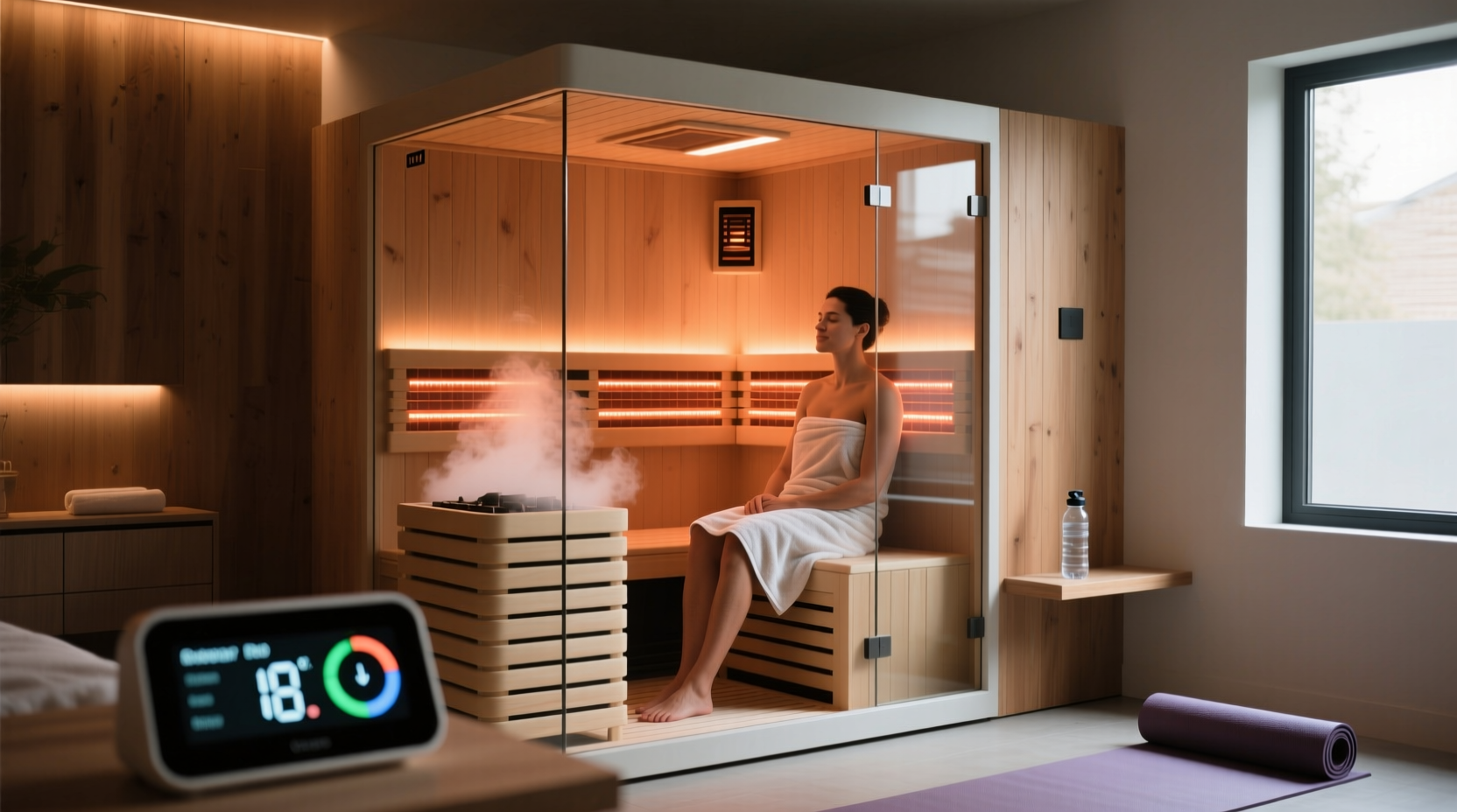 are infrared saunas worth the home investment for muscle recovery