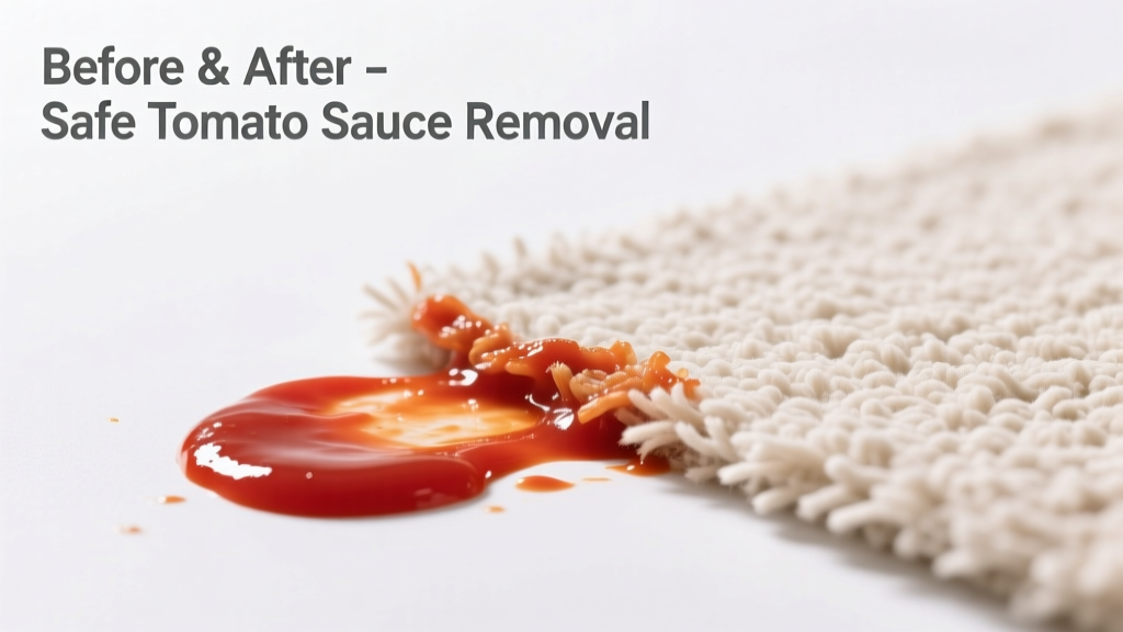 How to Remove Tomato Sauce from Carpet Safely