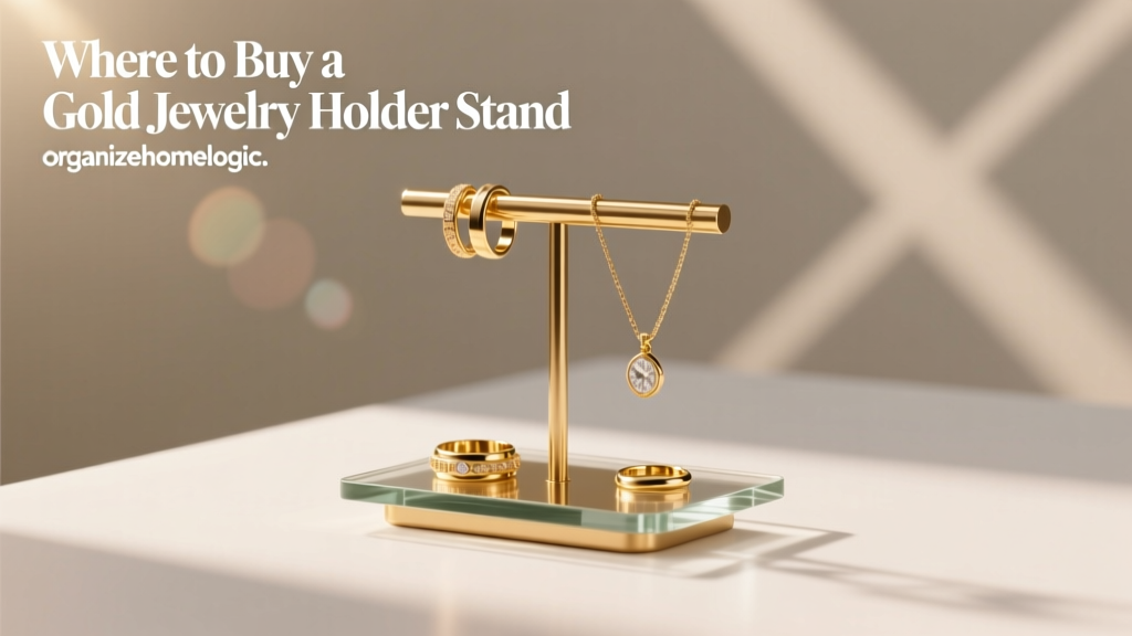 Where to Buy a Gold Jewelry Holder Stand (2024 Guide)
