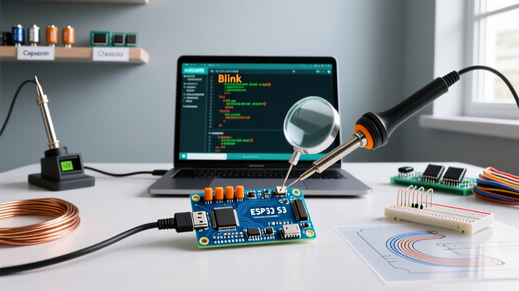 Complete ESP32 S3 Arduino IDE Setup and First Blink Tutorial