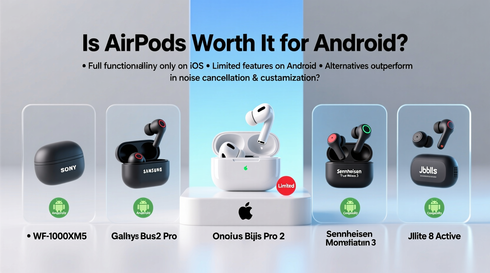 is airpods worth it for android users alternatives that beat them
