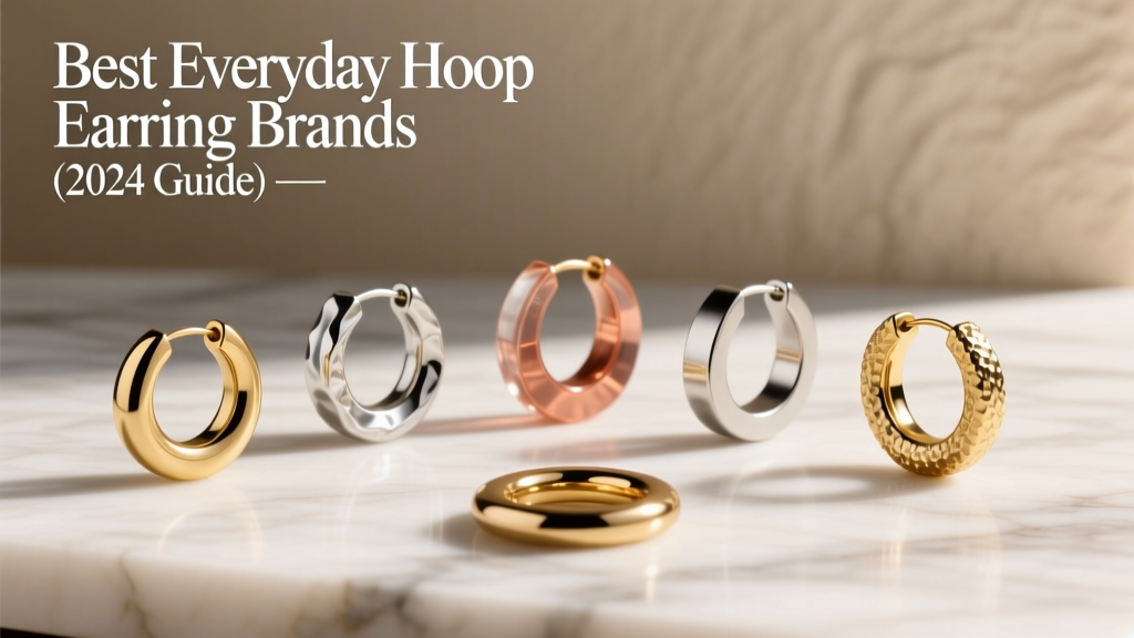 Best Everyday Hoop Earring Brands (2024 Guide)