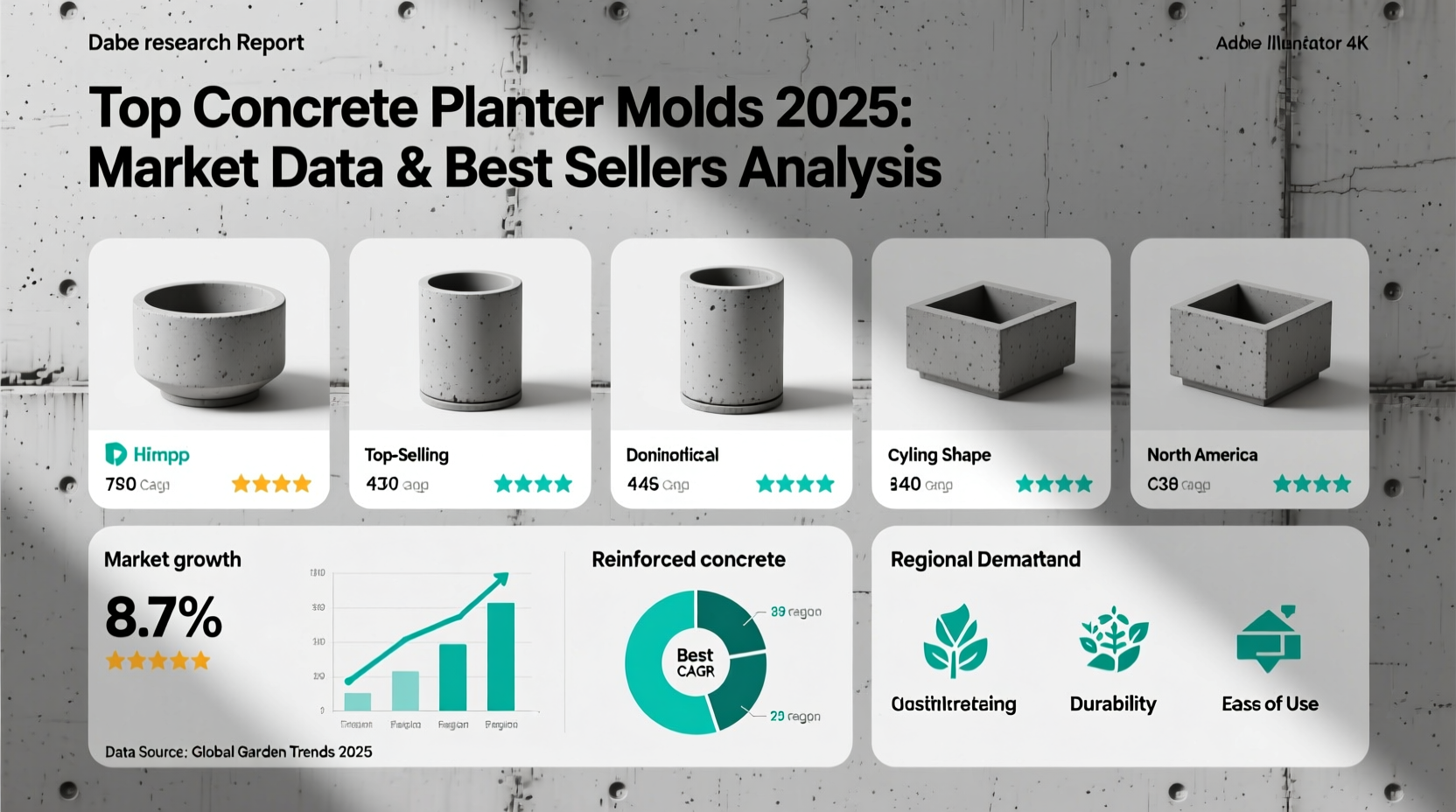 concrete planter mold top sellers