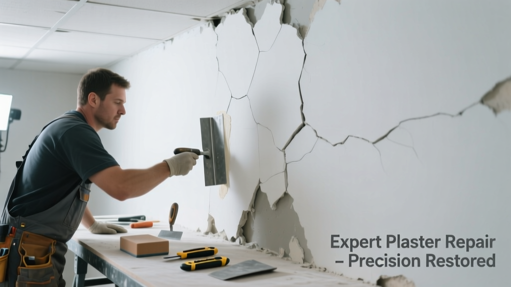 Fix Noisy Bulging Plaster Walls and Ceilings