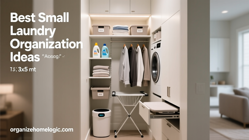 Best Small Laundry Closet Organization Ideas