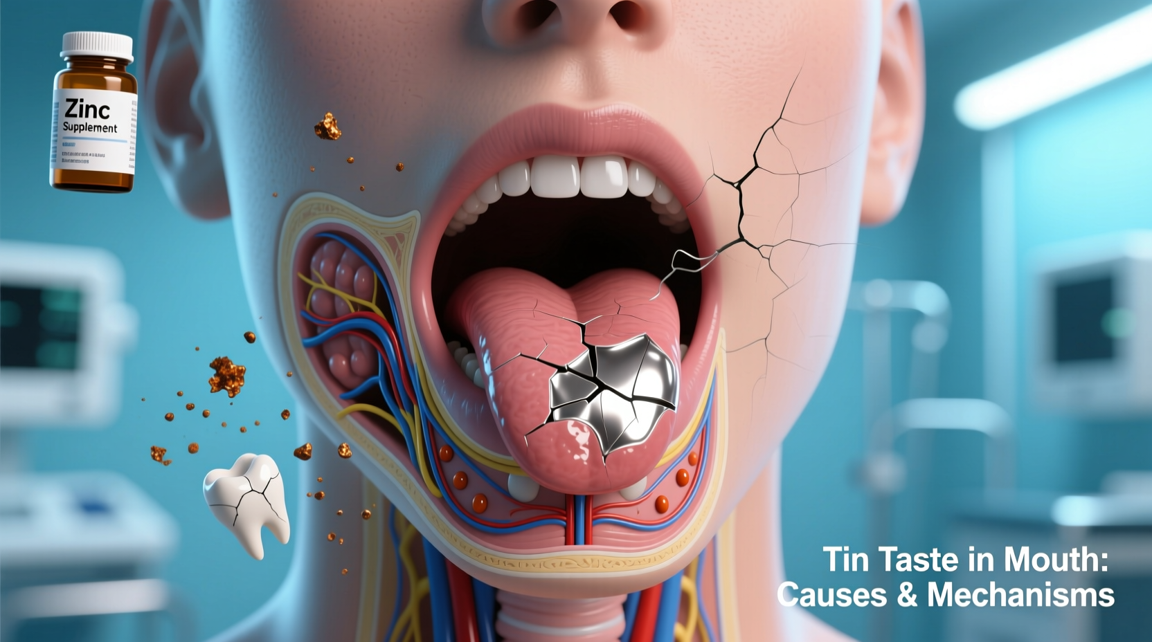 What Causes Tin Taste in Mouth: 8 Medical Reasons Explained