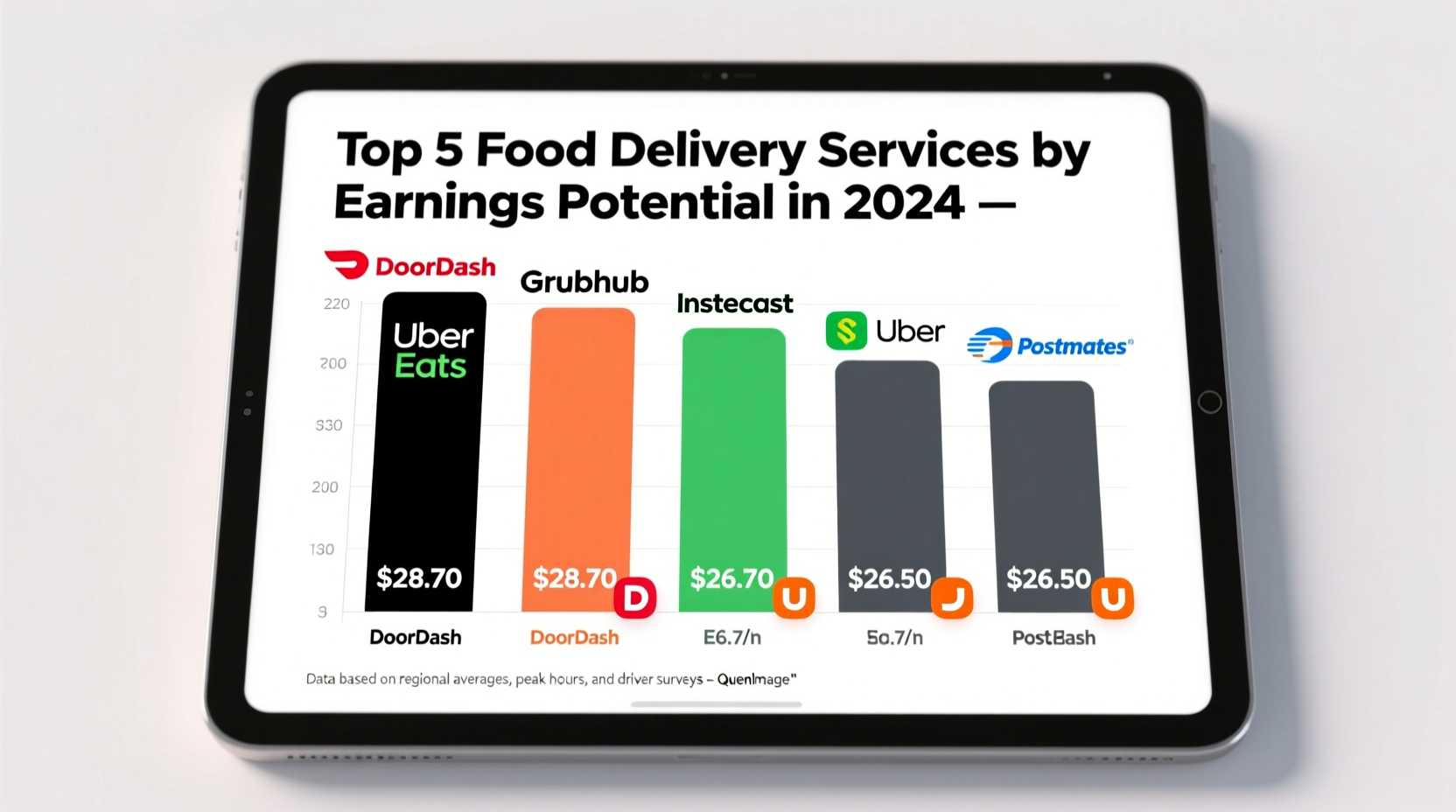 Which Food Delivery Service Pays the Most: 2024 Earnings Comparison