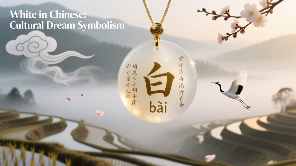 White in Chinese: Cultural Dream Symbolism