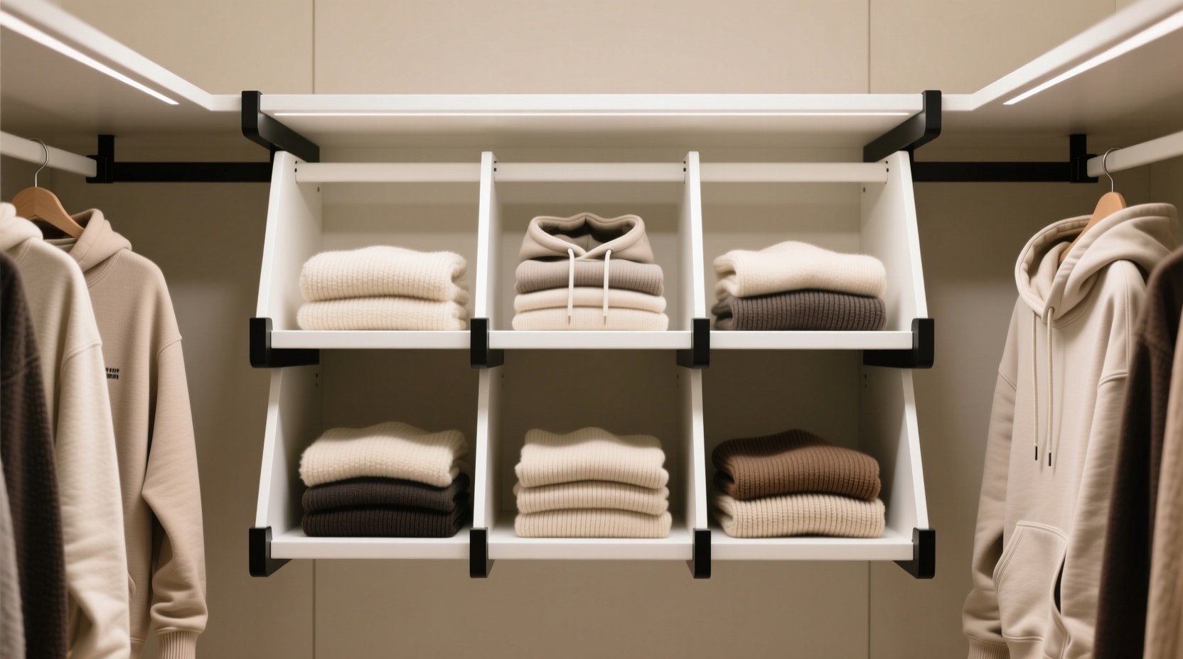 closet organization tips best for hoodies knitwear