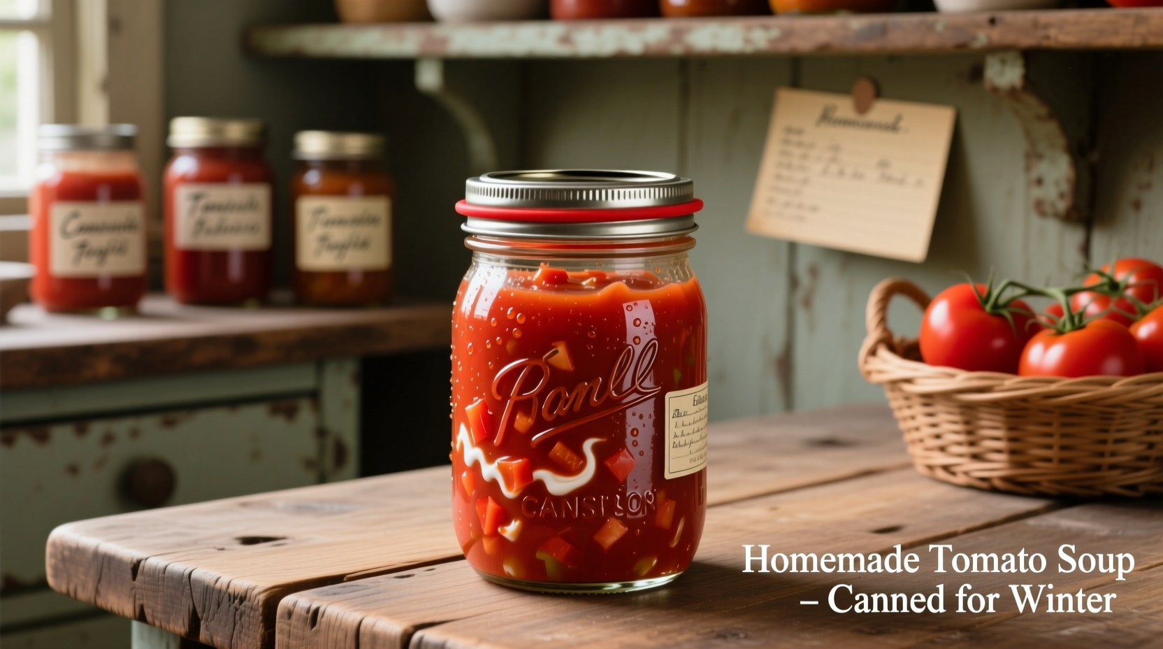 Safe Tomato Soup Canning: USDA Guidelines & Methods