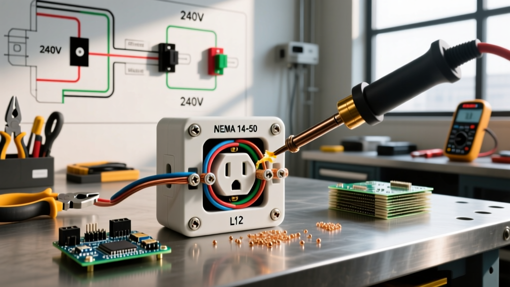 How to Install 240 Volt Outlet for Electric Car: NEMA 14-50 Guide