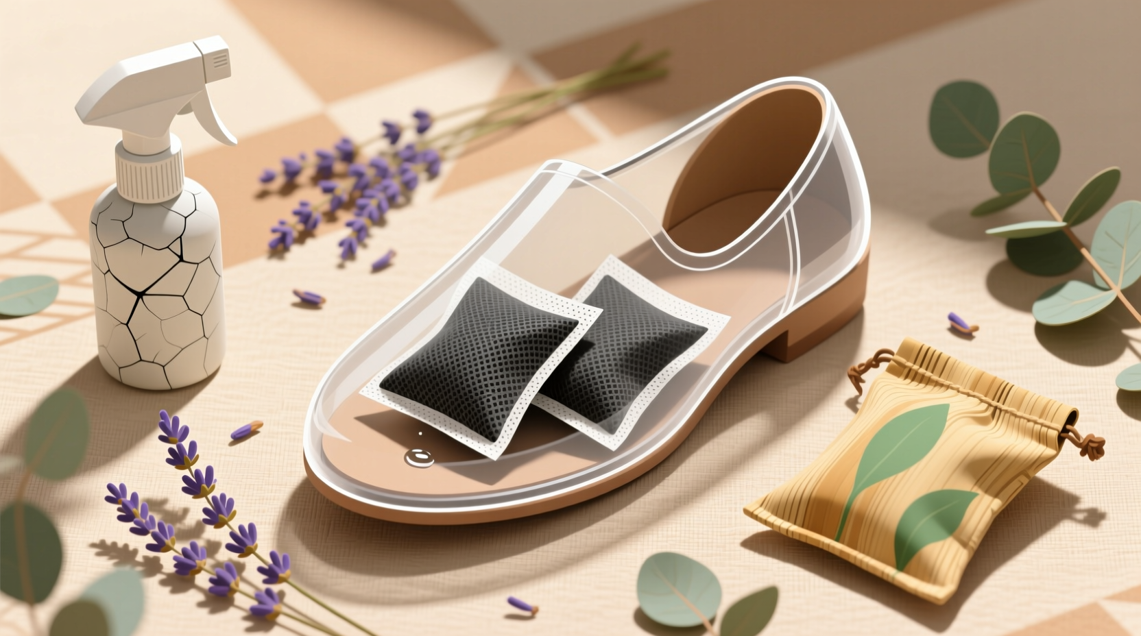 eco friendly cleaning deodorize gym shoes naturally