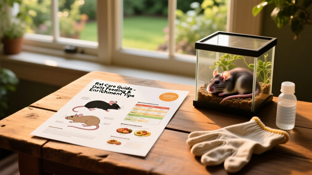 Pet Rat Care Sheet