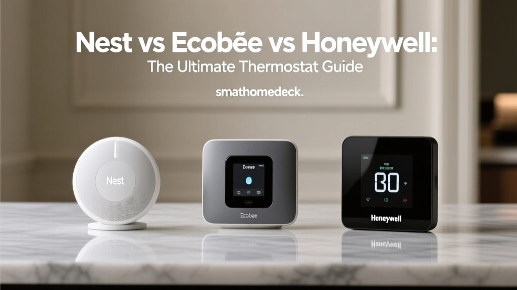 Nest vs Ecobee vs Honeywell: The Ultimate Thermostat Guide