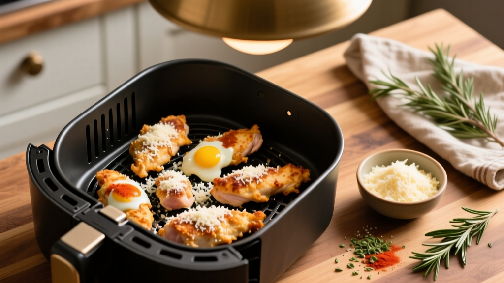 Keto Parmesan Chicken Tenders (Air Fryer)
