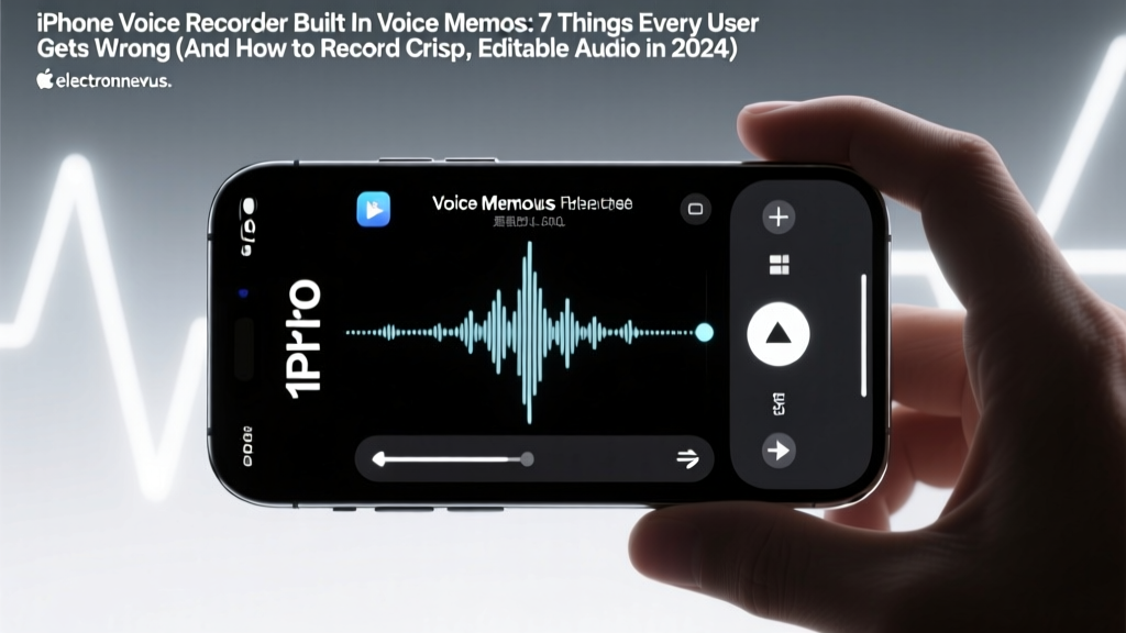 iPhone Voice Recorder Built In Voice Memos: 7 Things Every User Gets Wrong (And How to Record Crisp, Editable Audio in 2024)