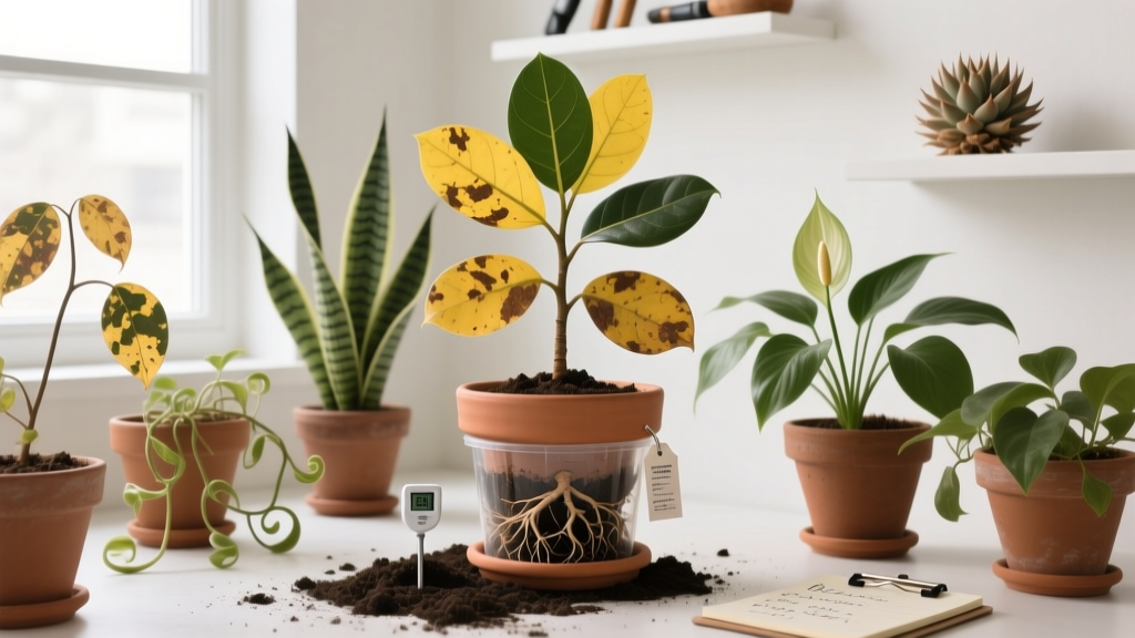 Yellow Leaves on Indoor Plants: Watering Truth Revealed