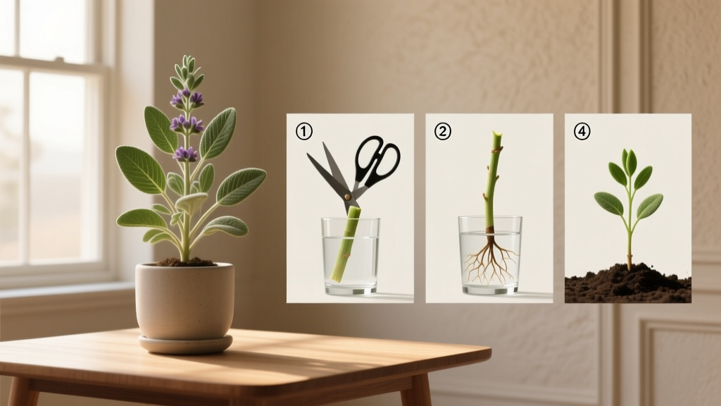 Indoor Texas Sage Propagation: The Proven Method