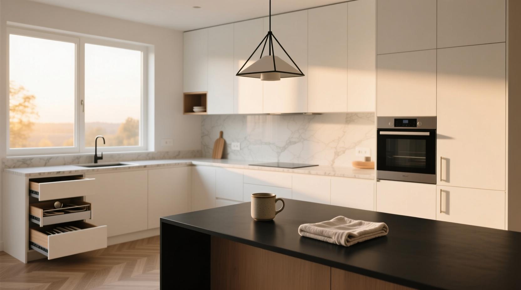 rules minimalists swear by for clean organized kitchen
