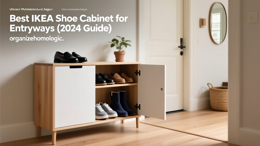 Best IKEA Shoe Cabinet for Entryways (2024 Guide)