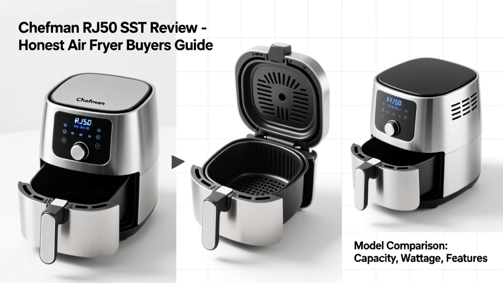 Chefman RJ50 SS-T Review: Honest Air Fryer Buyer's Guide