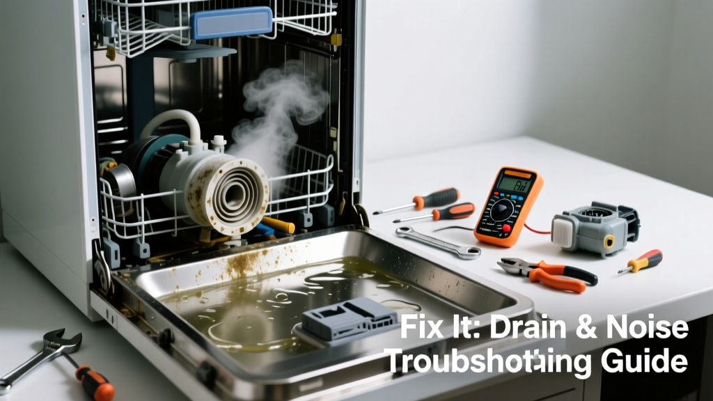 Dishwasher Not Draining & Making Loud Noises: Fix It