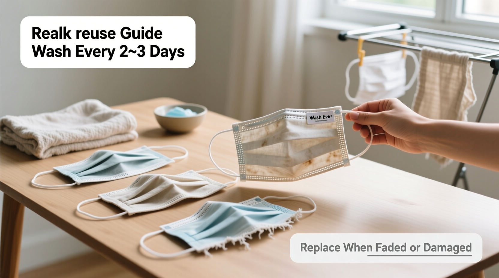 can you reuse face masks safely tips for extending life of cloth versions