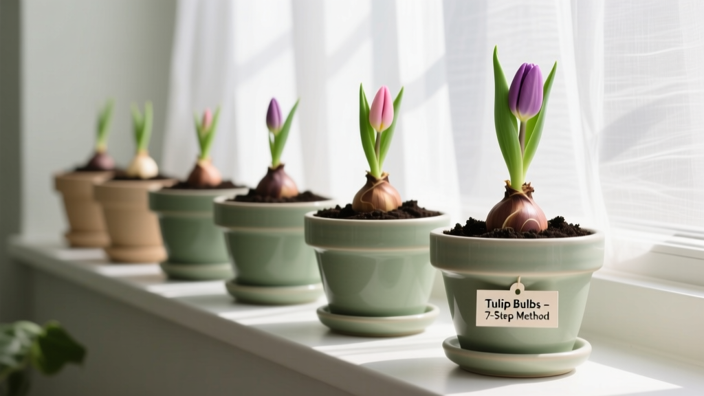 How to Plant Tulip Bulbs in a Pot Indoors (2026)