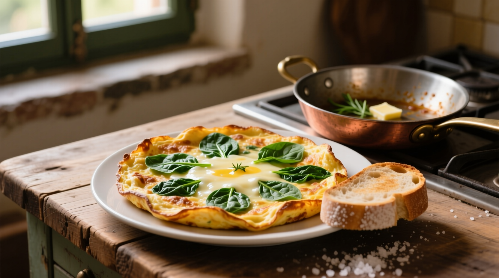 florentine omelette spinach and cheese