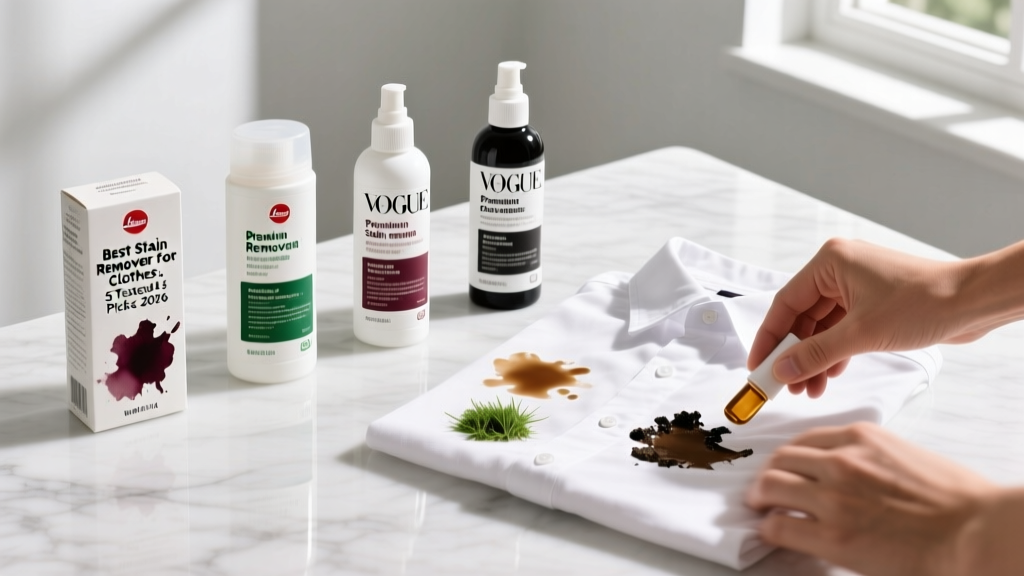Best Stain Remover for Clothes: 5 Tested Picks 2026