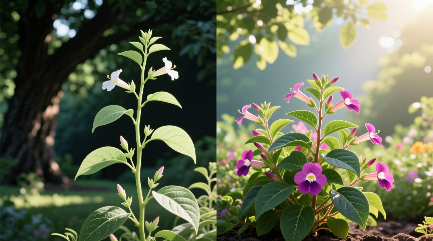 impatiens light requirements
