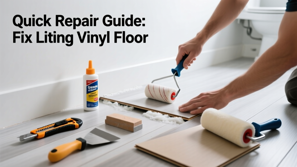 Fix Vinyl Floor Lifting in Bathroom: Quick Repair Guide