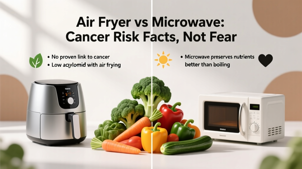Air Fryer vs Microwave Cancer Risk: Facts Only
