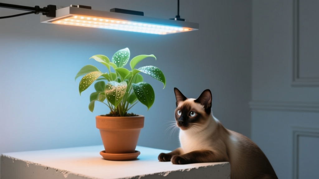 Safe Grow Light Colors for Cat Homes (2026)
