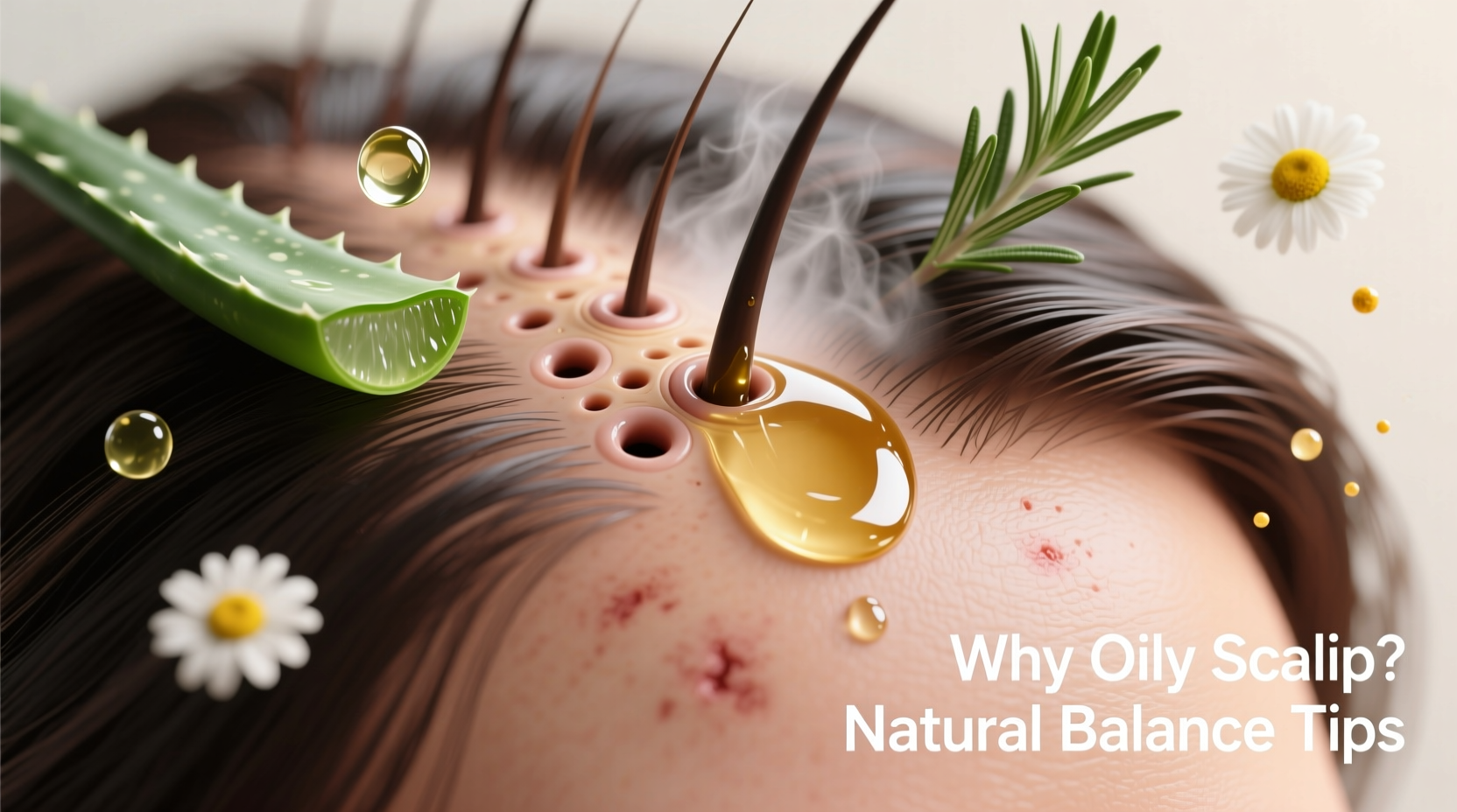 why does my scalp get oily so fast and natural ways to balance it