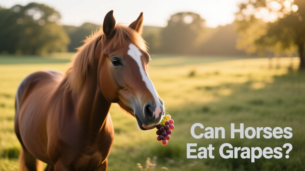 Can Horses Eat Grapes?