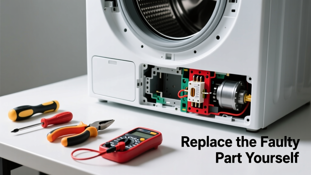 Dryer Not Starting? Replace the Faulty Part Yourself