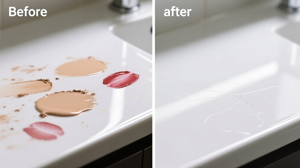 How to Remove Makeup from Ceramic Surfaces Safely