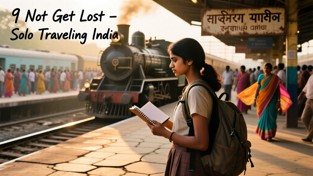 9 Ways Not to Get Lost While Solo Traveling in India