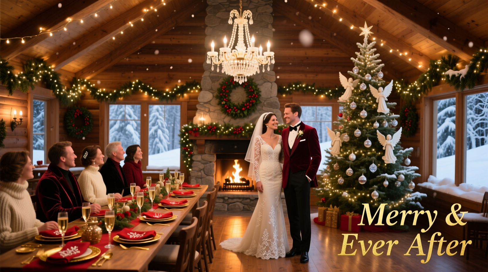 a christmas wedding