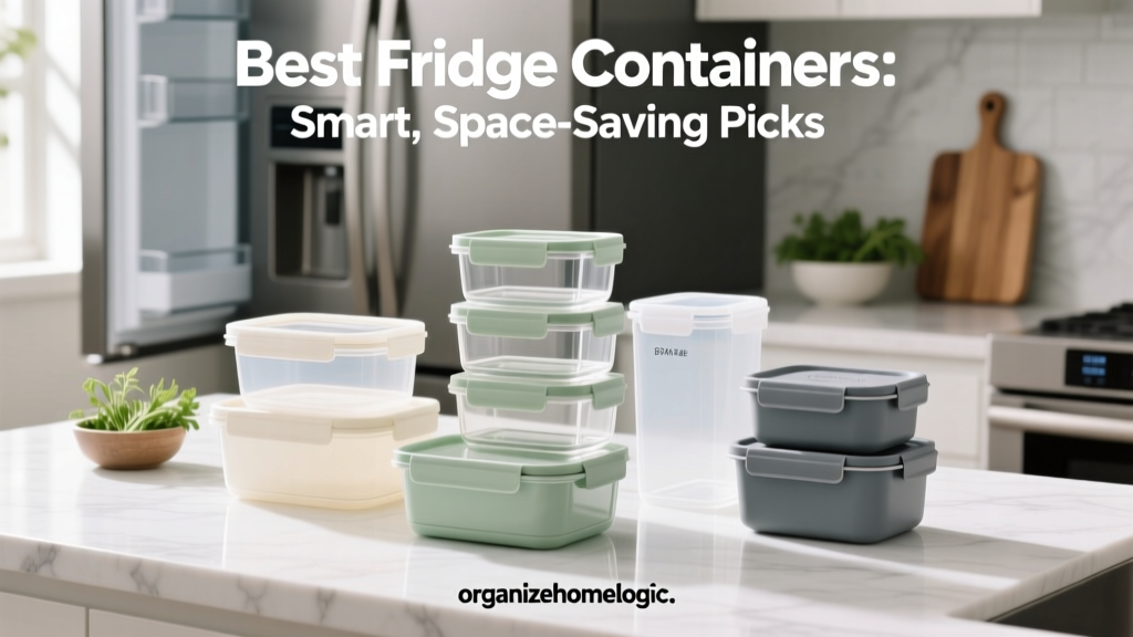 Best Fridge Containers: Smart, Space-Saving Picks