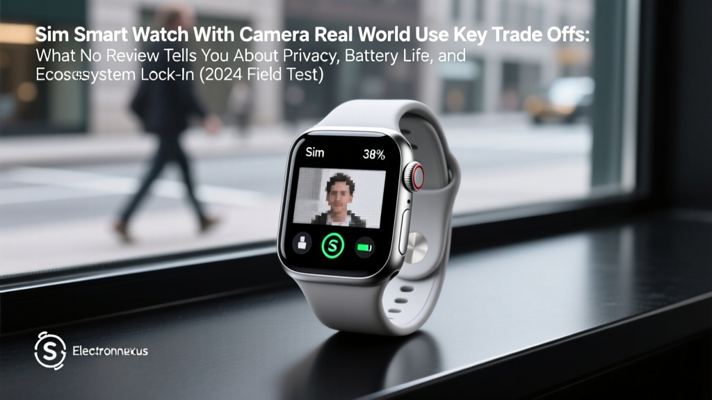 Sim Smart Watch With Camera Real World Use Key Trade Offs: What No Review Tells You About Privacy, Battery Life, and Ecosystem Lock-In (2024 Field Test)