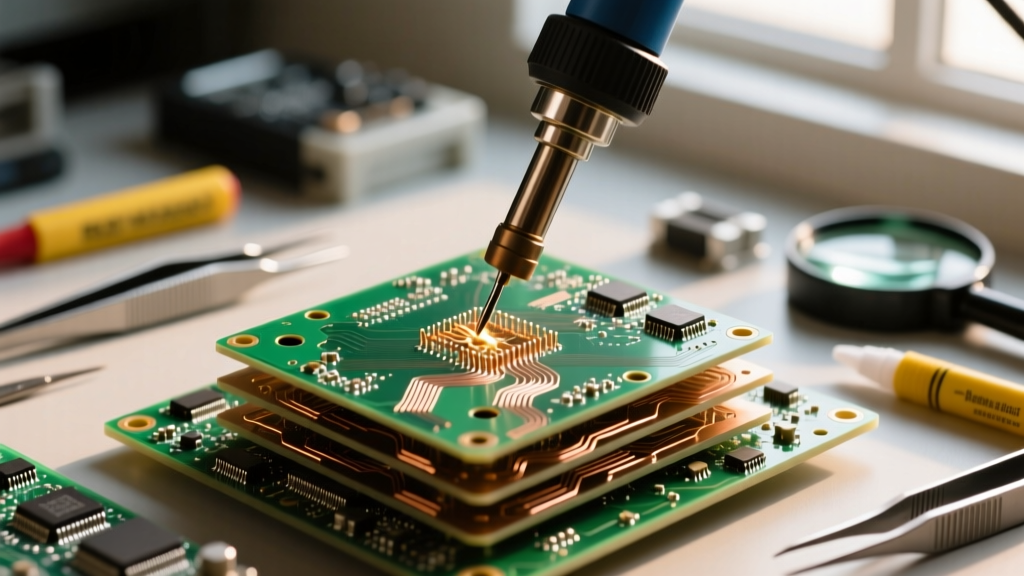 Advanced Rework: How to Use a Desolder Pump on Multi-Layer PCBs