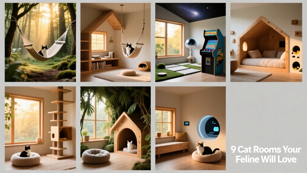9 Creative Cat Rooms Your Feline Friend Will Love