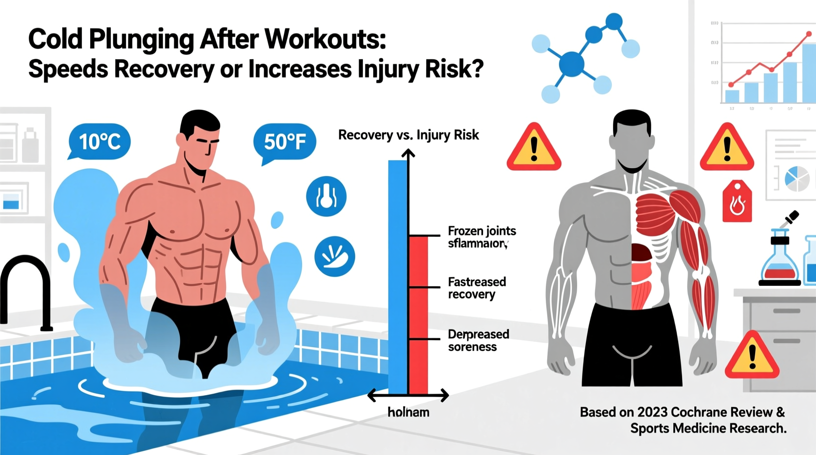 does cold plunging after workouts speed recovery or increase injury risk