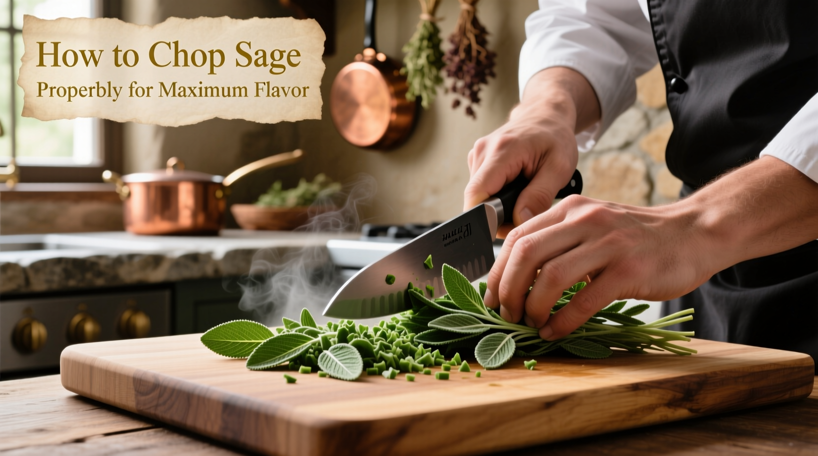 5 Ways to Chop Sage Like a Pro | TheHomeSprouts