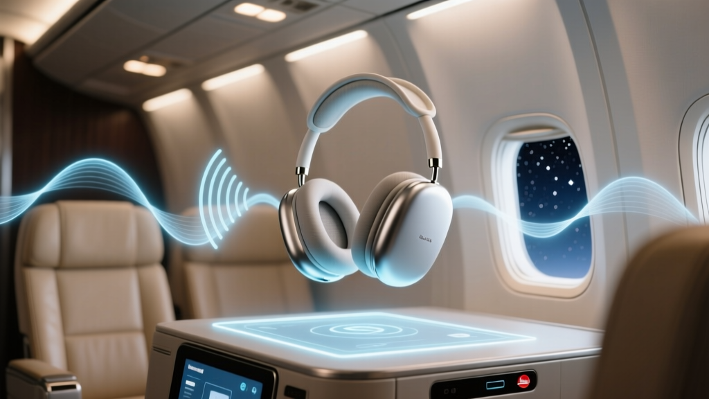 How Wireless Headphones Work on an Airplane