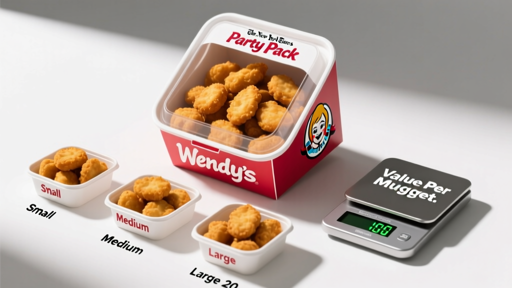 Wendy’s Party Pack Nuggets: How Many & Best Value (2026)