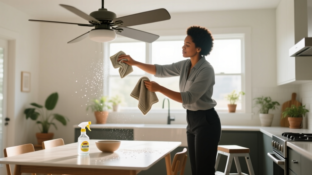 Tested: How to Clean Ceiling Fan Without Commercial Products
